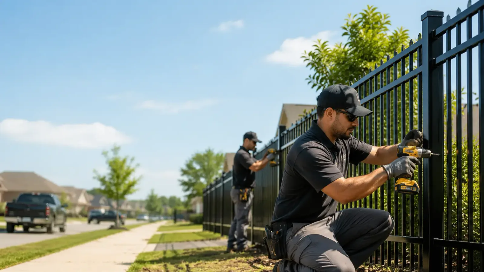Metal Fence Installation in Lonsdale, AR